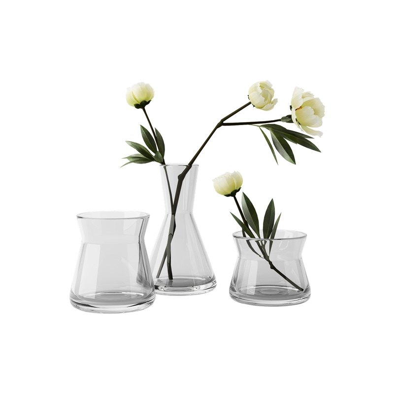 瑞典 Design House Stockholm Trio Vases set of 3 Clear 花瓶|ruв категории Домашний быт, ваза/цветок/искусственные цветы/моделирование украшения, цветок/ваза, ваза - от Buy2taobao.com для оказания профессиональной услуги покупки агента Taobao