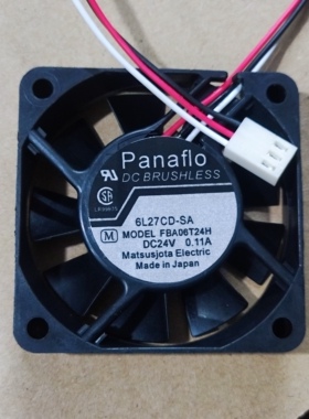松下Panaflo FBA06T24H 6015 DC24V 0.11A变频器散热风扇