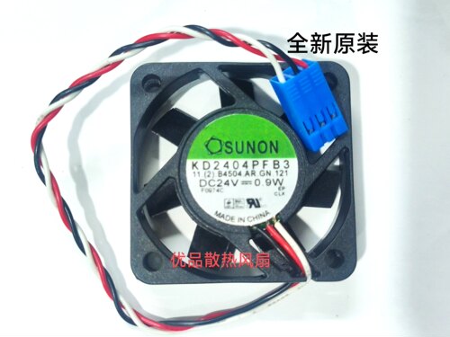 KD2404PFB3 SUNON 24V 0.9W 4CM 4010 2线 3线报警变频器风扇