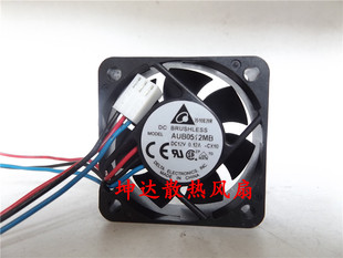 12V 0.12A 5CM散热风扇 AUB0512MB台达 3线风扇