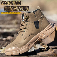 Giày bảo hộ lao động nam mũi thép chống va đập và chống đâm thủng tấm thép bảo vệ cũ cao cấp đế mềm nhung mùa đông cotton làm việc giá giày bảo hộ giày bảo hộ lao dộng