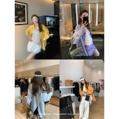 巨舒适四色衬衫 aaaaxbbb 尼斯巷9号 纽扣气质女上衣亚麻防晒外套