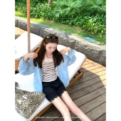 aaaaxbbb 外套女 连帽抽绳薄款 随性urban 两色自研防晒衣宽松长袖