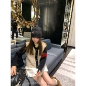 tb撞色针织V领毛衣开衫 aaaaxbbb 波托贝洛集市 女秋冬高级感外套