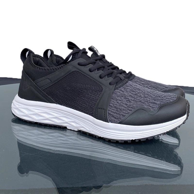 外贸新款40-45男士休闲跑步鞋日常欧美风圆头轻便低跟日常运动