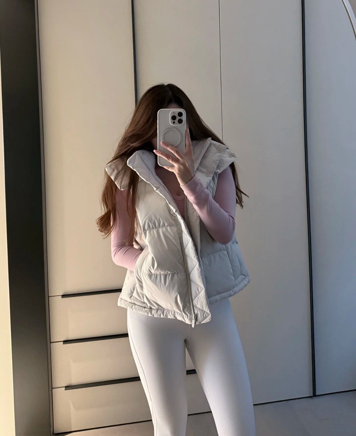 正确版！卢靖珊同款鹅绒四格马甲羽绒服泡芙连帽短款外套4-6-8码,运动服/休闲服装,羽绒马甲,淘宝优惠券,粉丝福利购,淘宝优惠卷