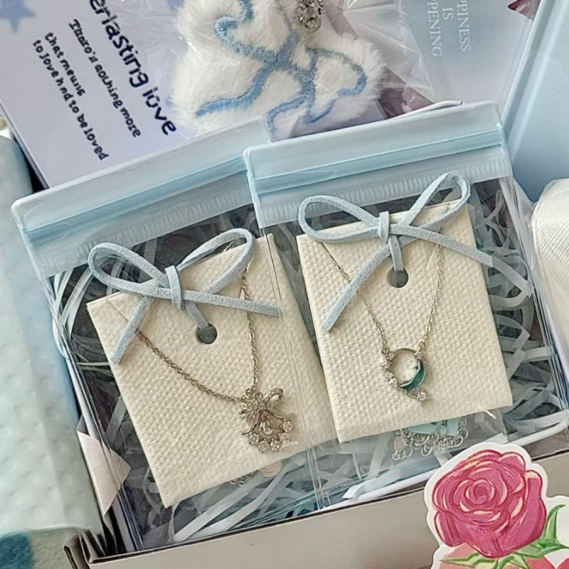 ins滑条袋蓝色pvc密封袋透明自封袋饰品防尘袋高颜值出卡打包材料,饰品/流行首饰/时尚饰品新,首饰袋,淘宝优惠券,粉丝福利购,淘宝优惠卷