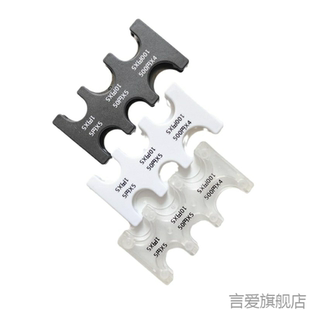 收纳夹盒小巧硬币夹便携2024ABS材质滑入式分类旅游钱夹港币简约