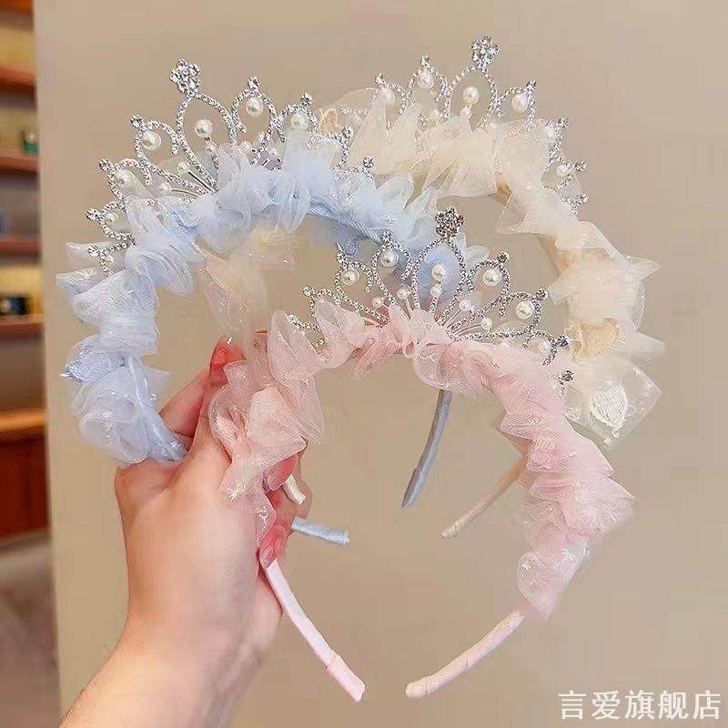 皇冠头饰儿童女童发箍宝宝周岁