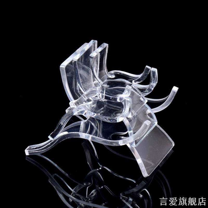 亚克力展示架Y底座托仿水晶托透明椅子支架底座珠宝展示道具