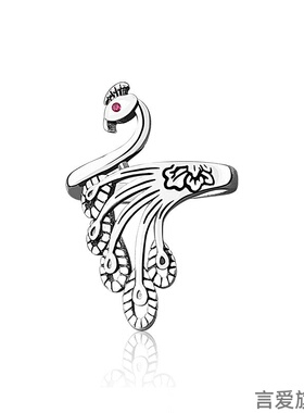 带线指环创意复古开口孔