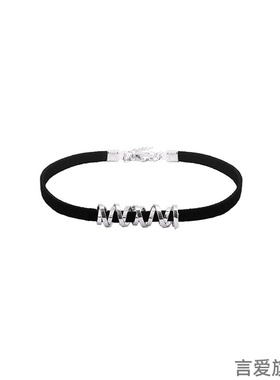 简约手工缎带黑色系蝴蝶