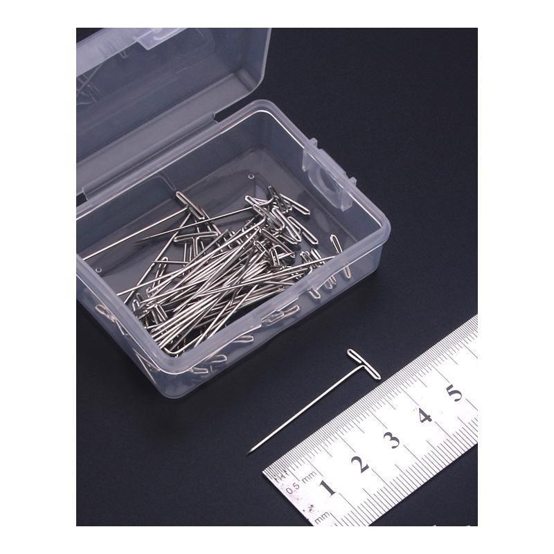 合金T型耳钉长条方线耳针手工