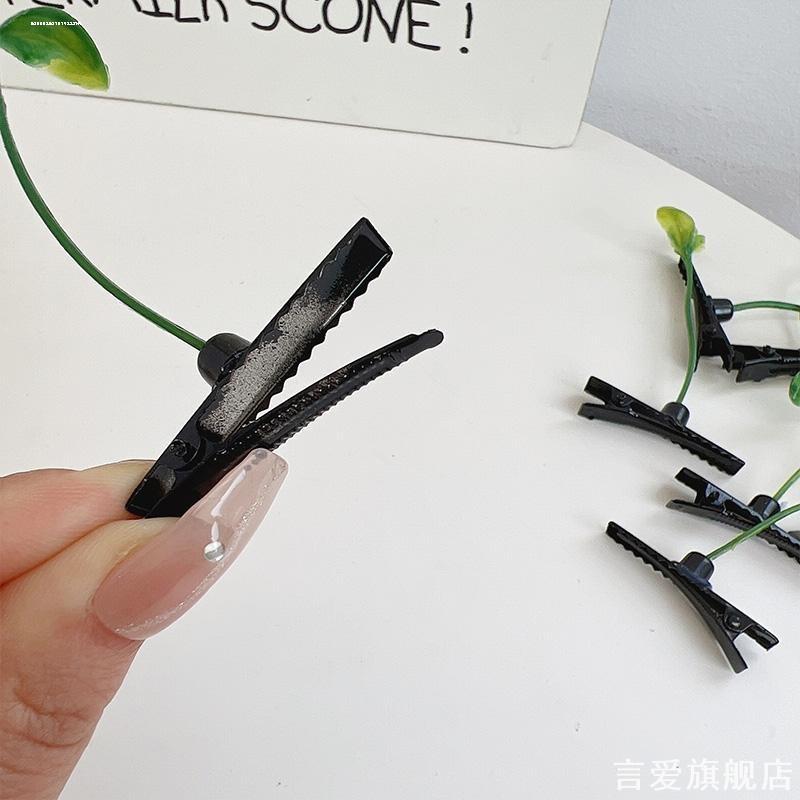绿色小草发夹头上长草小发卡个性创意搞怪顶夹刘海小夹子头饰图片