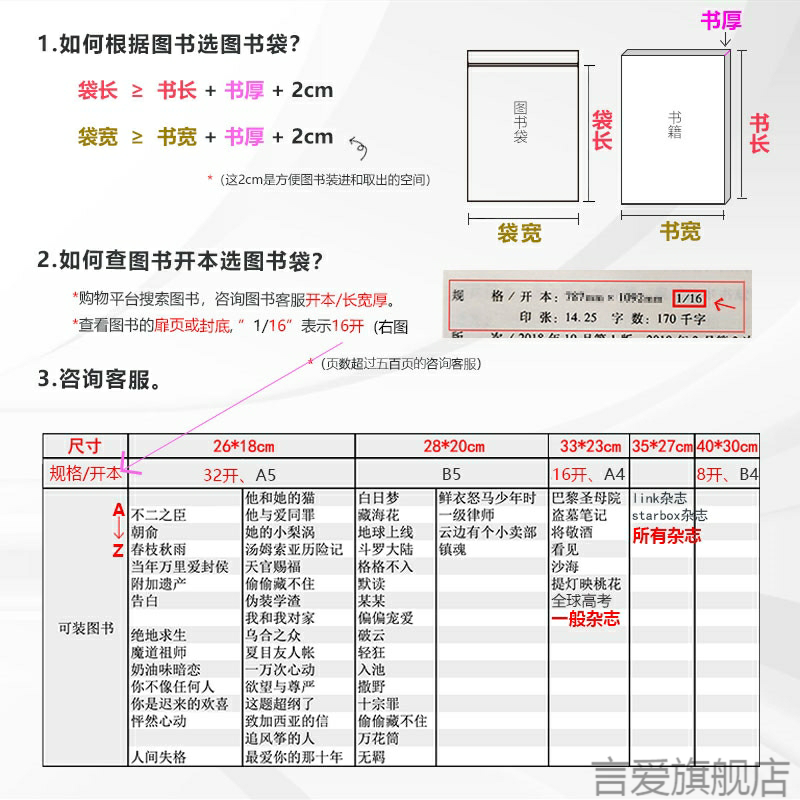 书本防尘小说收藏透明书籍保护袋图书袋子自封袋名著包装袋pe专辑