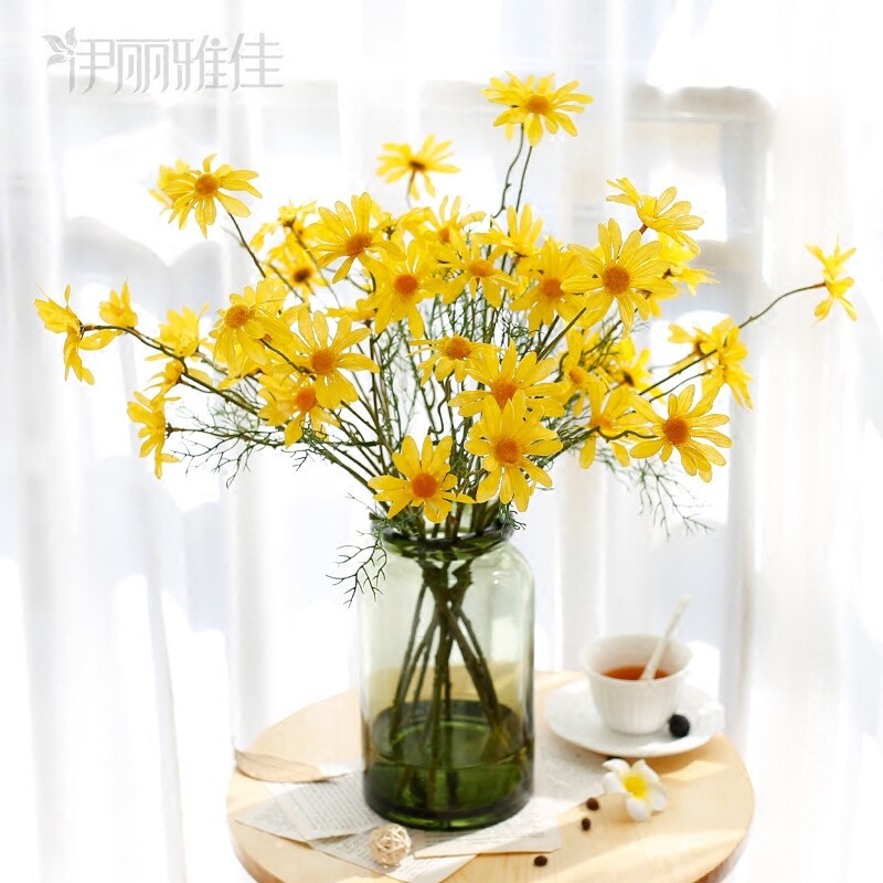 Daisy simulation Bouquet of flowers Chamomile a living room a decoration Wild chrysanthemum Dried flowers fresh Dutch chrysanthemum Decoration Silk flowerin the Home accessories , Vase/Flower/Artificial flowers/Imitation jewelry , Artificial flowers/Artificial flower  category - from Buy2taobao.com to provide professional Taobao agent buy service