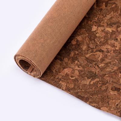 咖啡色软木布箱包里布定制