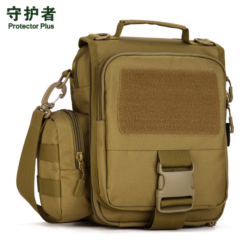 守护者休闲男包 斜挎包旅行包战术手提包户外包骑行单肩背包挎包
