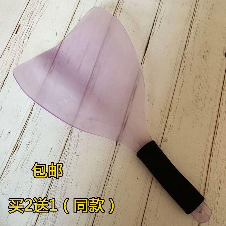 美发剪刘海烫染卷拉直喷发胶定型护挡脸面罩理发透明挡面罩当面板