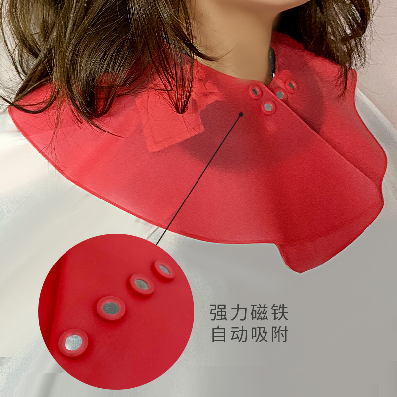 美发披肩染发围脖硅胶烫头发染剪焗油理发店专用剪发工具烫发用品
