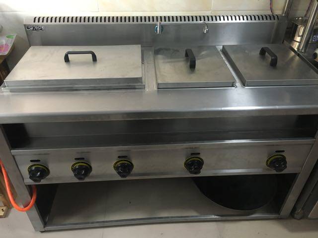 新品62型电热麻辣烫炉子商用燃气煮面炉烫粉炉煮饺子馄饨捞面炉品