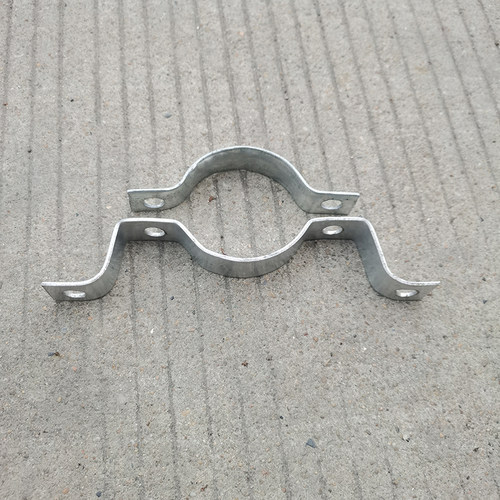 双层抱箍C加M扁铁镀锌指示牌卡箍