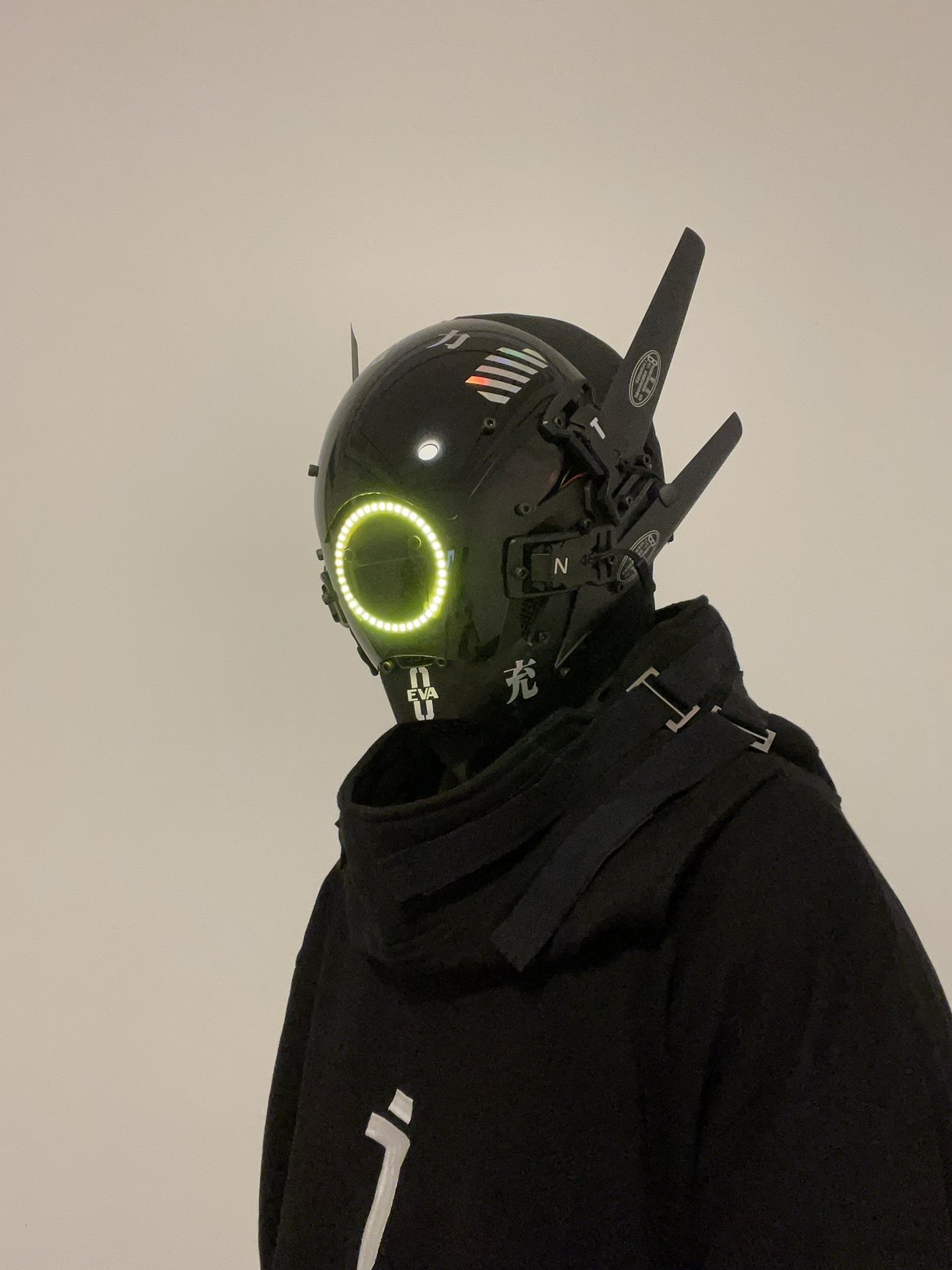 赛博朋克面罩cosplay面具角色扮演摄影蹦迪面罩道具个性搞笑男女