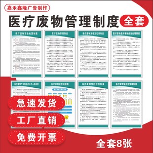 医院门诊医疗废物处置管理制度流程图废物管理应急预案安全操作制