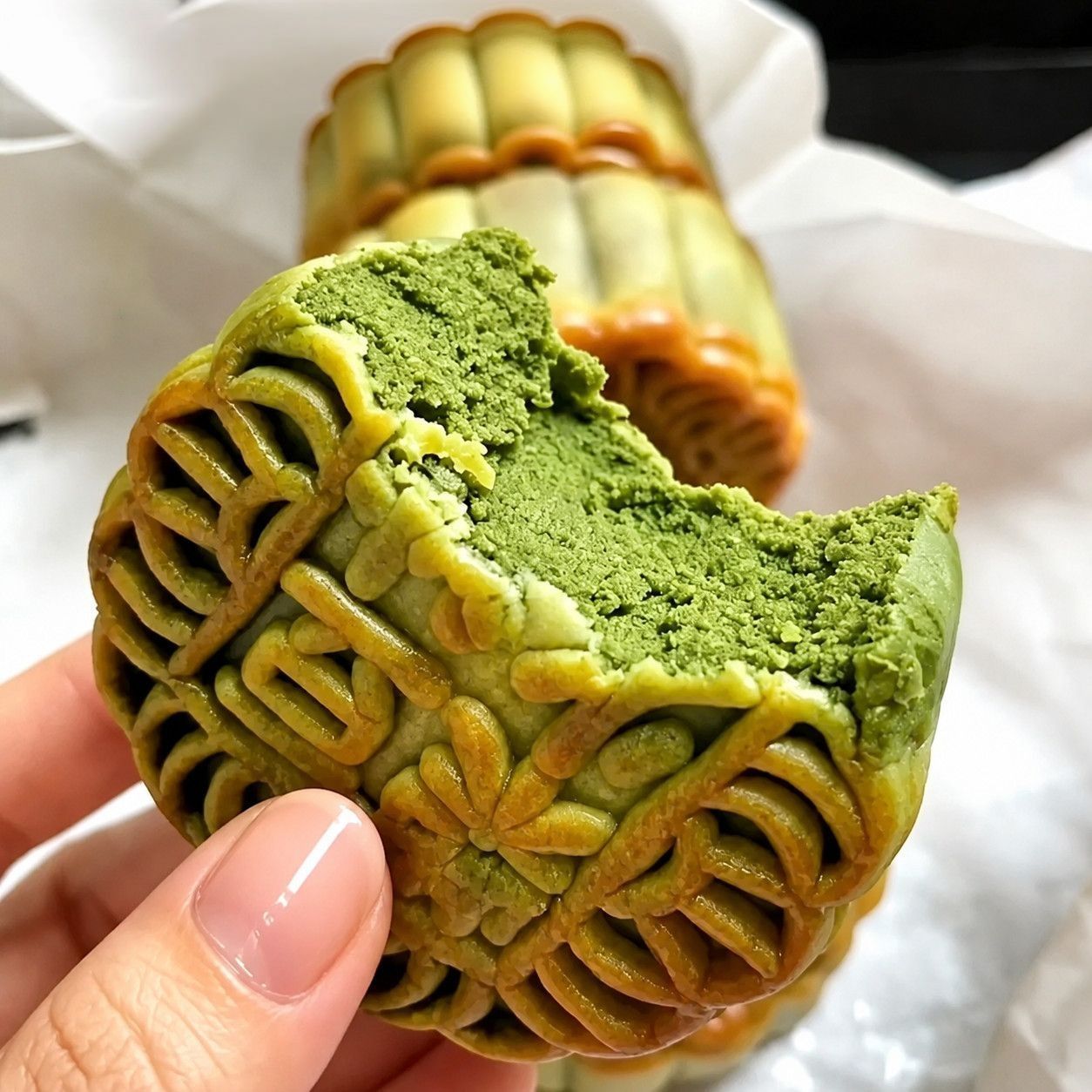中秋节面粉荞麦青稞月饼粗粮口味
