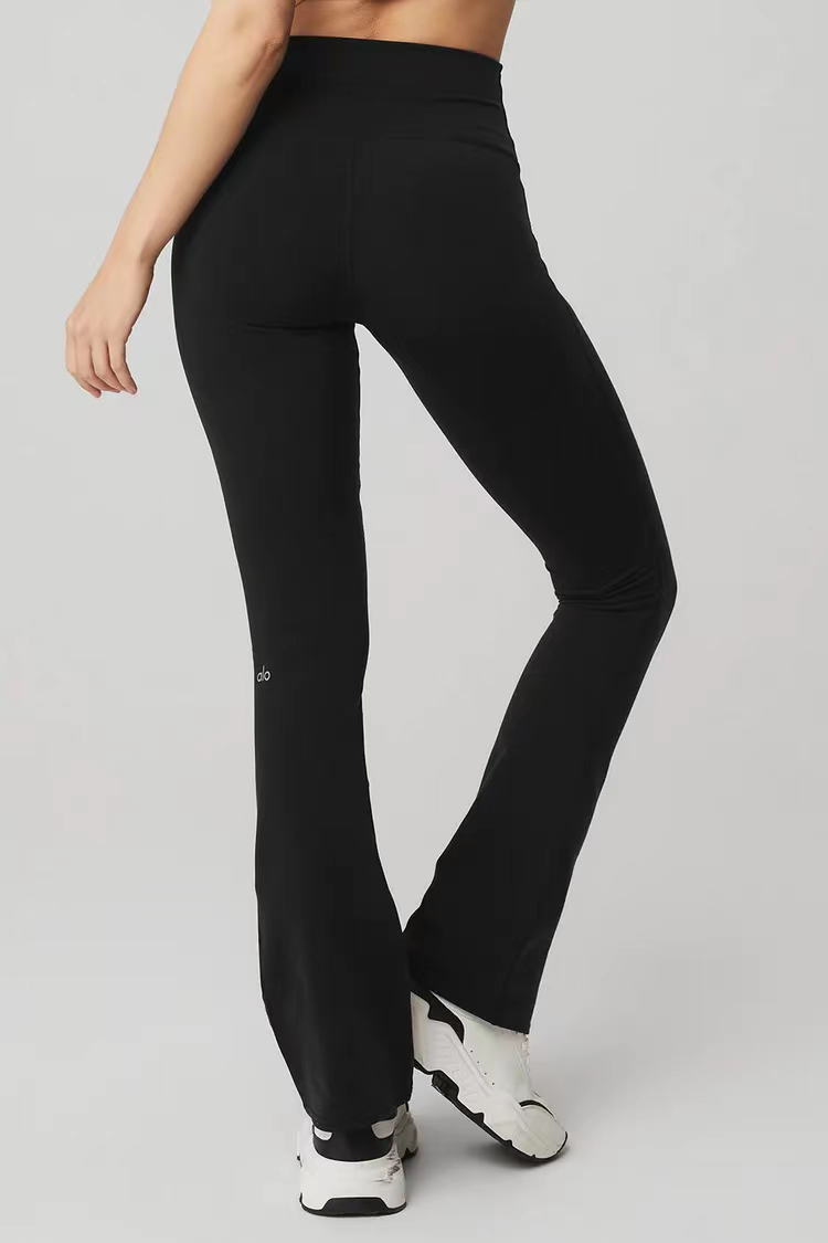 Alo Yoga 高腰瑜伽微喇叭裤Airbrush High-Waist Bootcut Leggin 运动/瑜伽/健身/球迷用品 瑜伽长裤 原图主图