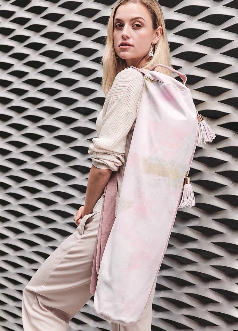 便携女生专用瑜伽背包大容量健身包运动时尚防水收纳袋