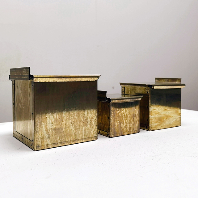 【现货】日本吉田YOSHIDA硅加工不粘立方土司盒水立方面包模具