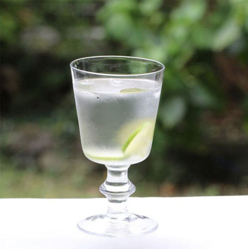 【现货】玻璃高脚酒杯 果汁杯 牛奶杯  日本手工制硝子