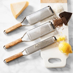 【现货】美国Microplane核桃木系列刨丝器柠檬柑橘芝士巧克力