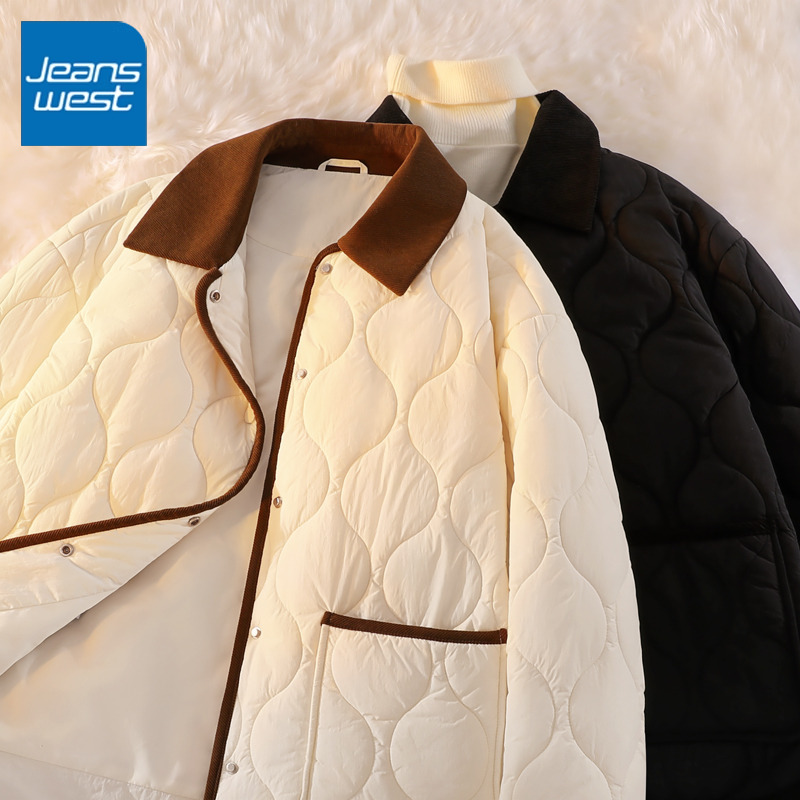 真维斯轻薄棉服女款2025新款冬