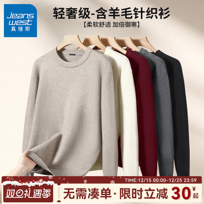 维斯毛衣男款2025新款冬季