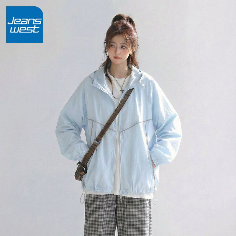 KV真维斯宽松防晒服女款2026新款春秋爆款冰丝户外防紫外线防晒衣,女装/女士精品,时尚防晒服,淘宝优惠券,粉丝福利购,淘宝优惠卷