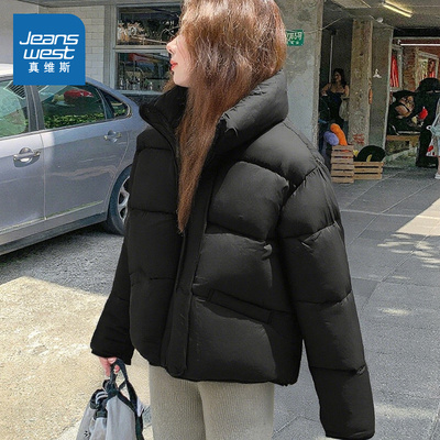 真维斯短款棉服女款2025新款冬