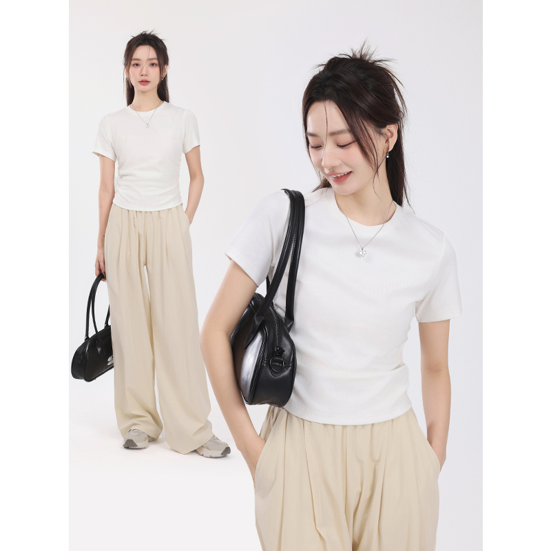 真维斯短袖t恤女上衣2025新款