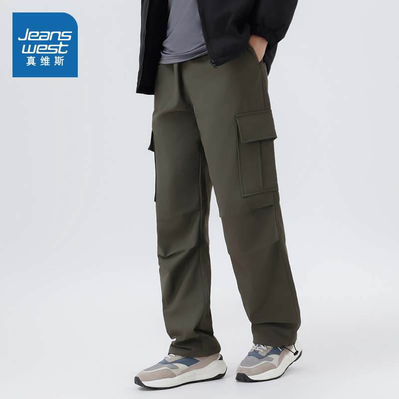 真维斯男装工装户外风休闲裤子