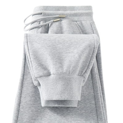 真维斯2025新款纯色灰色男士卫裤