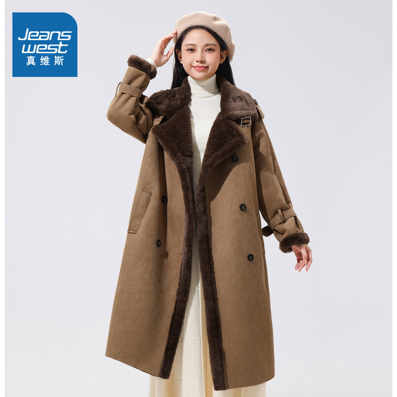 真维斯女装复古气质外套