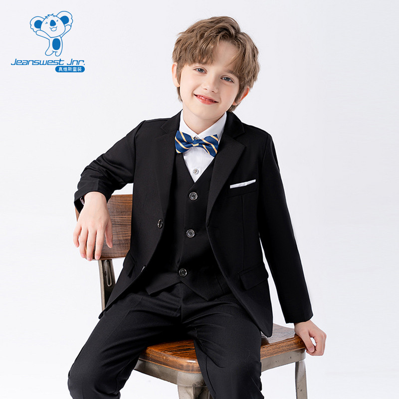 GD真维斯春季新款男童高端主持人礼服英伦风套装西装礼服男