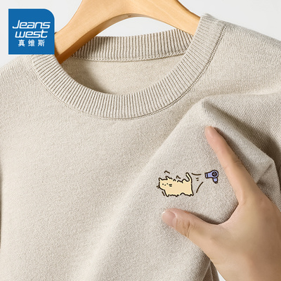 NN真维斯毛衣男款2025新款秋冬季