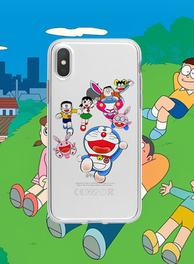 哆啦A梦透明手机壳 软壳iPhoneX 6 7plus全