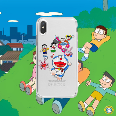 哆啦A梦透明手机壳 软壳iPhoneX 6 7plus全