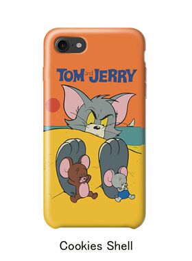 Tom and Jerry猫和老鼠 手机壳亮面磨砂硬壳iPhoneX 67plus半全包