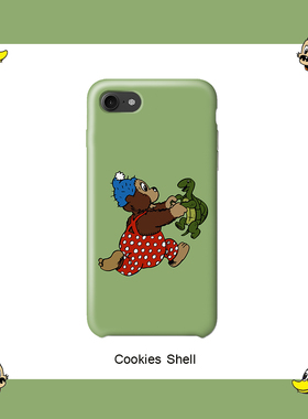 Cookies Shell熊熊是朋友 手机壳磨砂硬壳iPhoneX7 plus半 全包