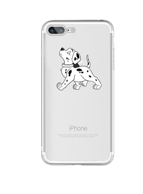 Cookies Shell 101傲娇斑点狗 手机壳透明软壳iPhoneX 67plus全包