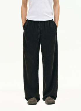 NONRADICAL「雾面仿铜氨」抽绳长裤 NR